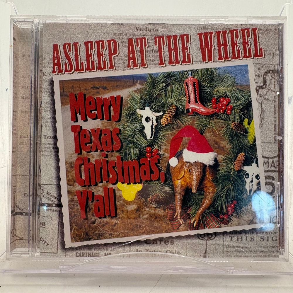 Asleep At The Wheel Merry Texas Christmas Y'all CD 1997 Western Swing Holiday